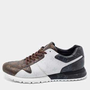 مملوكة مسبقًا Louis Vuitton Multicolor Monogram Canvas Run Away Low Top Sneakers Size 43.5