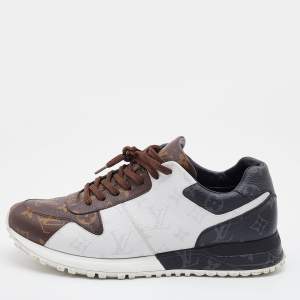 Louis Vuitton Tricolor Monogram Canvas Runaway Sneakers Size 42
