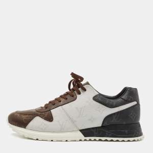 Louis Vuitton Brown Monogram Canvas Runaway Sneakers Size 42.5