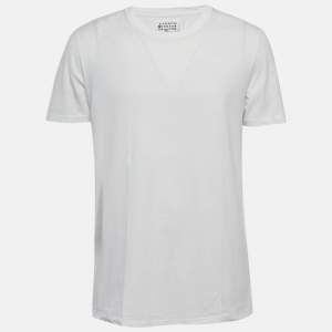 Maison Martin Margiela White Jersey Regular Fit T-Shirt XL