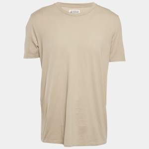 Maison Martin Margiela Sage Green Jersey Regular Fit T-Shirt XL
