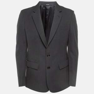 Maison Martin Margiela Black Wool Single Breasted Blazer M