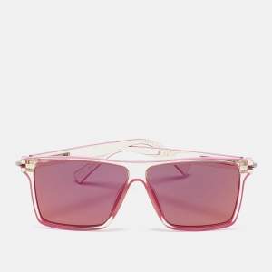 Marc Jacobs Pink Mirrored Marc 222/S Square Sunglasses