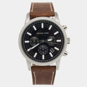 Michael Kors Black Stainless Steel Scout MK8309 Men's Wristwatch 43 mm