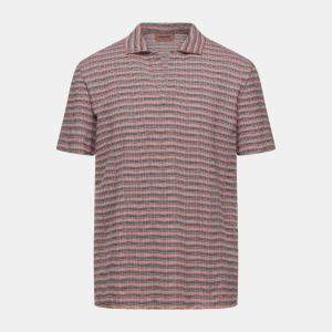 Missoni Multicolor Knit Polo Shirt XXL
