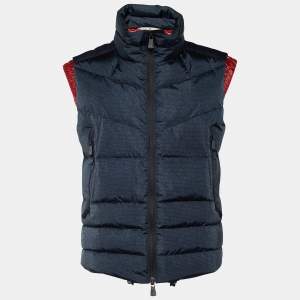Moncler Grenoble Printed & Down Quilted Kostemberg Vest L