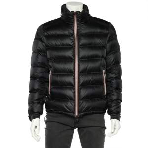 Moncler Back Quilted Synthetic Gaston Puffer Jacket L