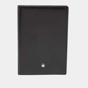 Montblanc Black Leather Meisterstuck Passport Holder