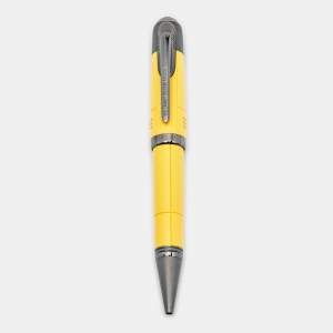 Montblanc Great Characters Enzo Ferrari Special Edition Giallo Modena Resin Gunmetal Ballpoint Pen