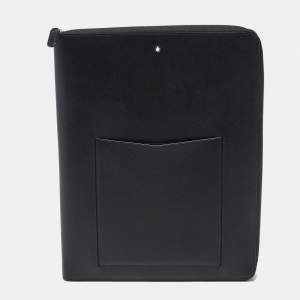 Montblanc Black Leather Sartorial Notebook Holder