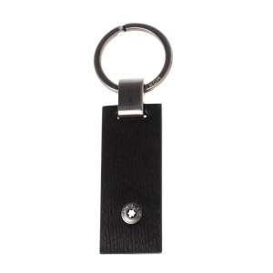 ميدالية مفاتيح مون بلان ويست سايد جلد أسود