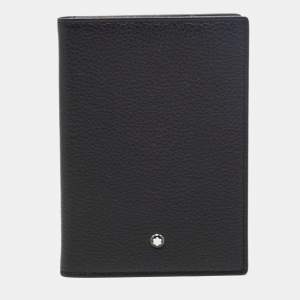 Montblanc Black Leather Meisterstück Passport Holder
