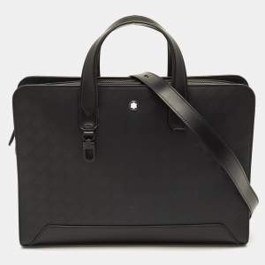 مملوكة مسبقًا Montblanc Extreme 3.0 Black Textured Leather Document Case