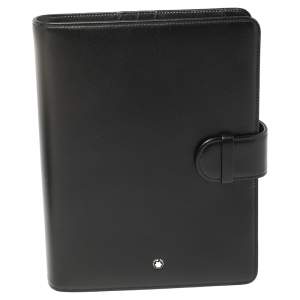 Montblanc Black Leather Large Meisterstück Organizer