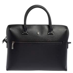 Montblanc Black Leather 4810 Westside Slim Document Case