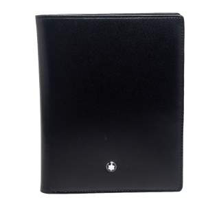 Montblanc Black Leather Meisterstuck 14CC Vertical Wallet
