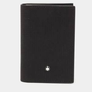 Pre Owned Montblanc Black Leather Extreme Business Card Holder