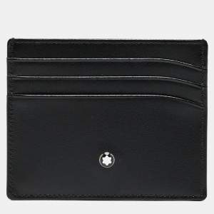 Montblanc Black Leather Meisterstuck Pocket Holder 6CC