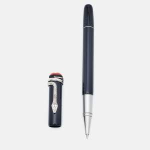 Montblanc Heritage Collection Rouge et Noir Resin Silver Tone Special Edition Rollerball Pen