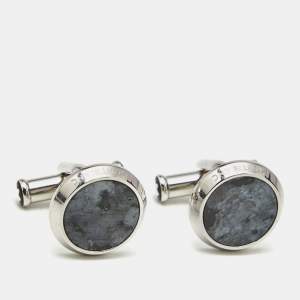 Montblanc Granite Stainless Steel Cufflinks