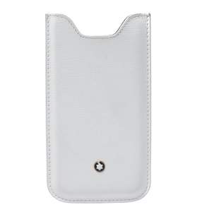 Montblanc White Leather  Meisterstuck Phone Case