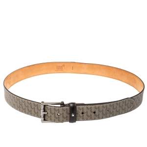 Montblanc Signature Coated Canvas Belt 100CM