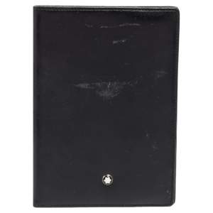 Montblanc Black Leather Meisterstück Passport Holder