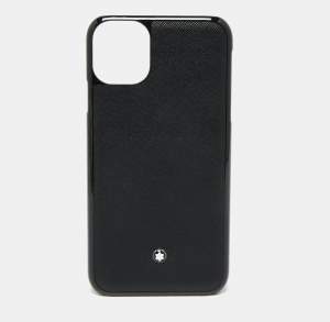 Montblanc Black Leather and Plastic Sactorial iPhone 11 Case