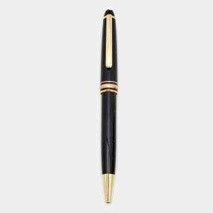 Montblanc Meisterstück Classique Black Resin Gold Plated Ballpoint Pen