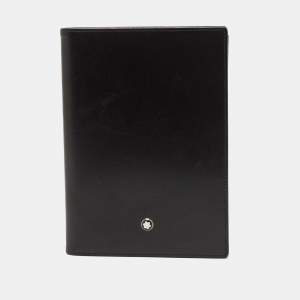 Montblanc Black Leather Meisterstück Passport Holder