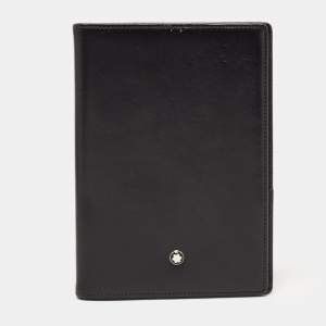 Montblanc Black Leather Meisterstück Passport Holder