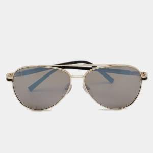 Montblanc Brown MB702S Aviator Sunglasses