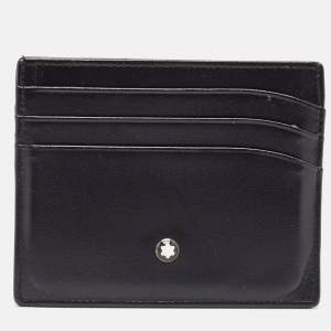 Montblanc Black Meisterstuck Card Holder