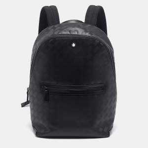 Montblanc Black Textured Leather Extreme 3.0 Backpack