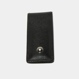 Montblanc Black Leather Westside Money Clip