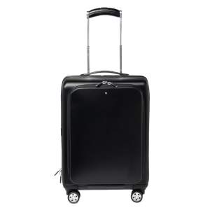 Montblanc Black Polycarbonate Nightflight Trolley Luggage