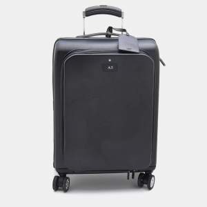 Montblanc Black Polycarbonate Nightflight Trolley Luggage