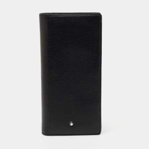 Montblanc Black Leather Meisterstck 14CC Long Bifold Wallet