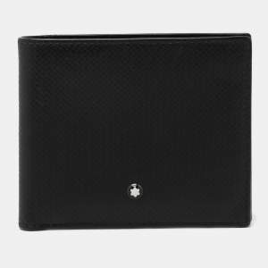 Montblanc Black Leather Meisterstuck Bifold Wallet