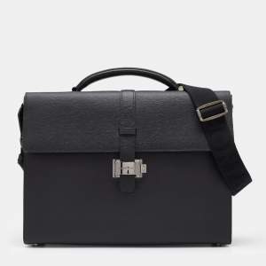 Montblanc Black Meisterstuck Leather Briefcase