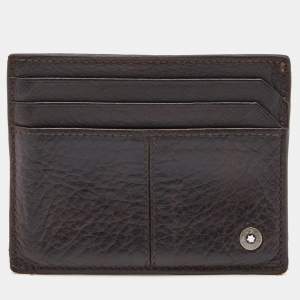 Montblanc Brown Leather Card Holder