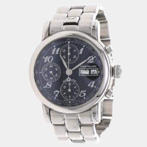 Pre Owned Montblanc 4810 Automatic Stainless Steel Men's Wristwatch 38 mm
