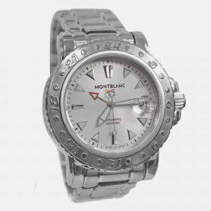 Pre Owned Montblanc Sport GMT 7061 Automatic Stainless Steel Men's Wristwatch 41mm