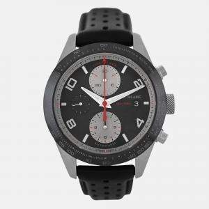 Pre Owned Montblanc Timewalker 119941 Automatic Stainless Steel Men's Wristwatch 41mm