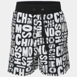 Moschino Underwear Multicolor Logo Printed Jersey Shorts XL