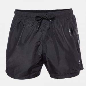 Moschino Black Drawstring Swim Shorts L