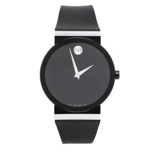 Movado Black PVD Plated Stainless Steel Sapphire Synergy 11.1.36.1047 Men's Wristwatch 42 mm