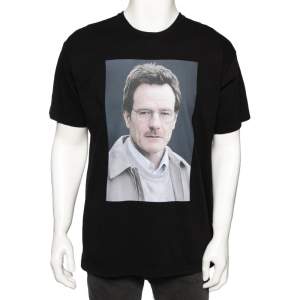  NEIGHBORHOOD X Breaking Bad Black Cotton Mr. White Printed T-Shirt L