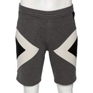 Neil Barrett Tricolor Neoprene Shorts S