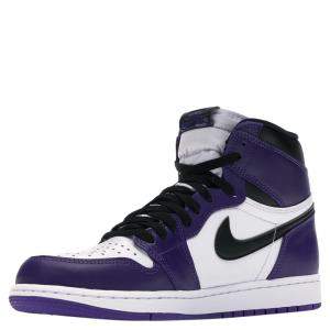 Nike Jordan 1 High Purple Court 2.0 Sneakers Size (US 9) EU 42.5